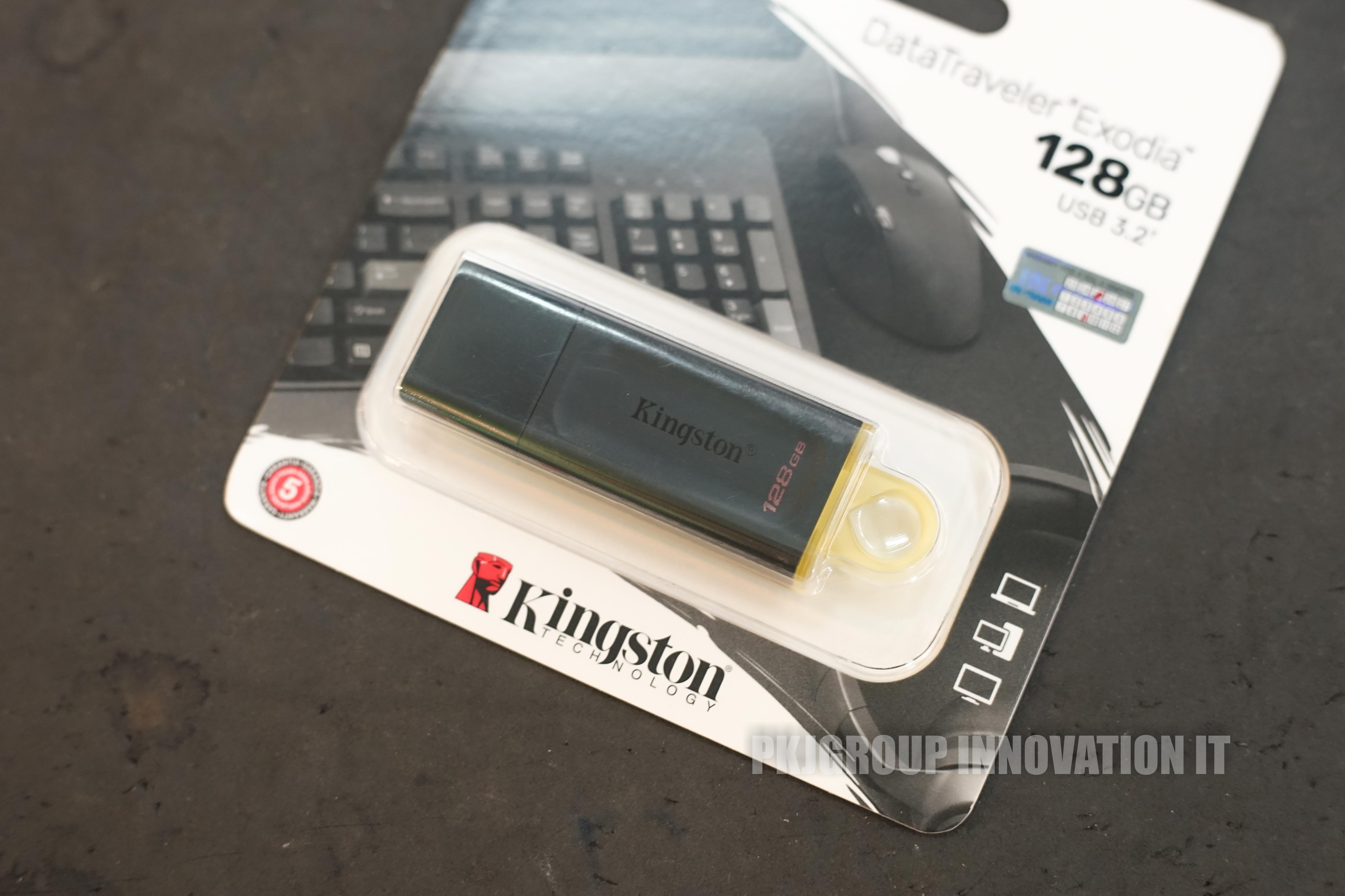 Flashdrive 128 GB ของใหม่ Kingston USB 3.2 DataTravel Exodia