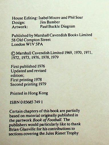 THE STORY OF FOOTBALL