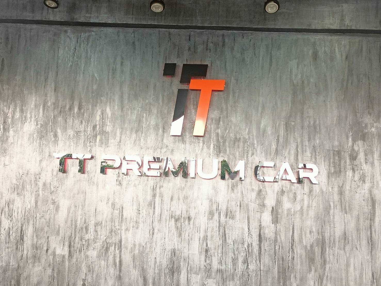 งานป้ายไฟอักษรโลหะไฟออกหลังRGB ป้ายไฟออกหลังเปลี่ยนสี งานTT PREMIUM CAR