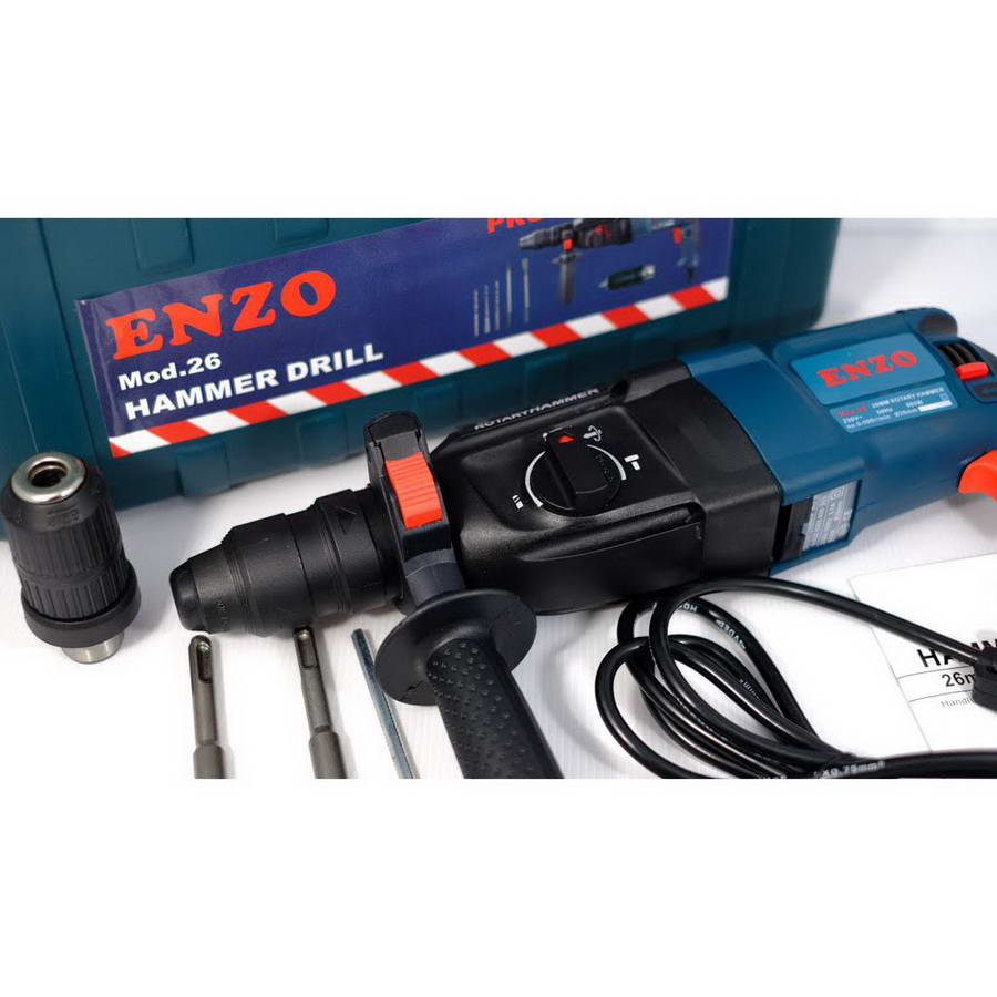 รหัสสินค้า 142 สว่านโรตารี่ ENZO 3 ระบบ