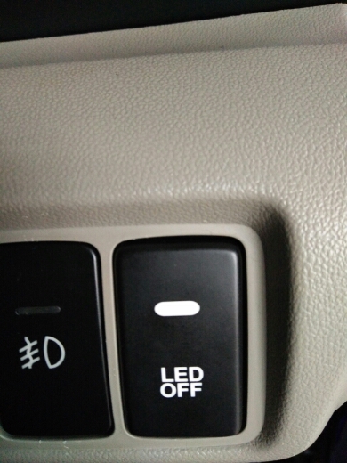 สวิทช์ Honda LED(O) switch สำหรับ Jazz City Civic CRV Accord Freed