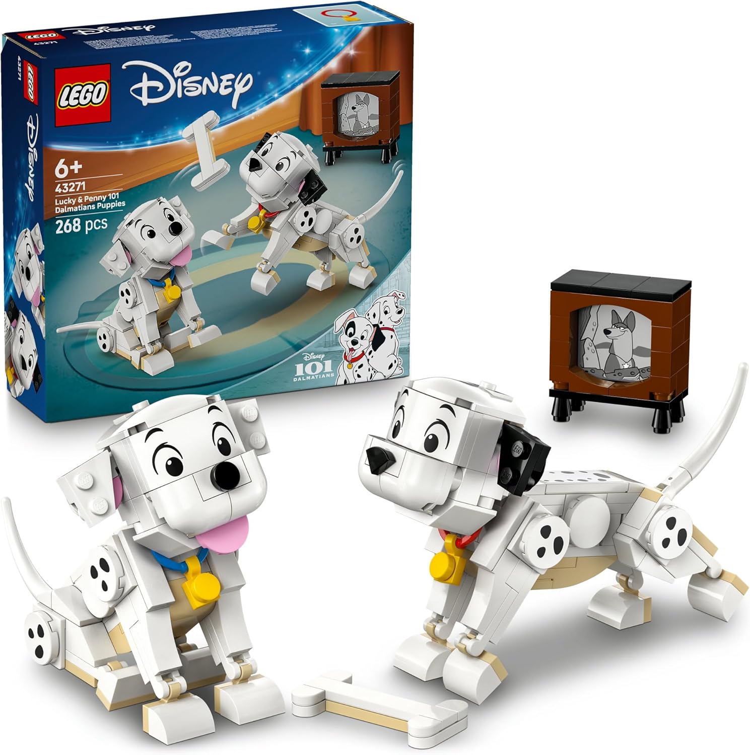 **MTS Toys**เลโก้ Lego 43271 Disney : Lucky & Penny 101 Dalmatians Puppies