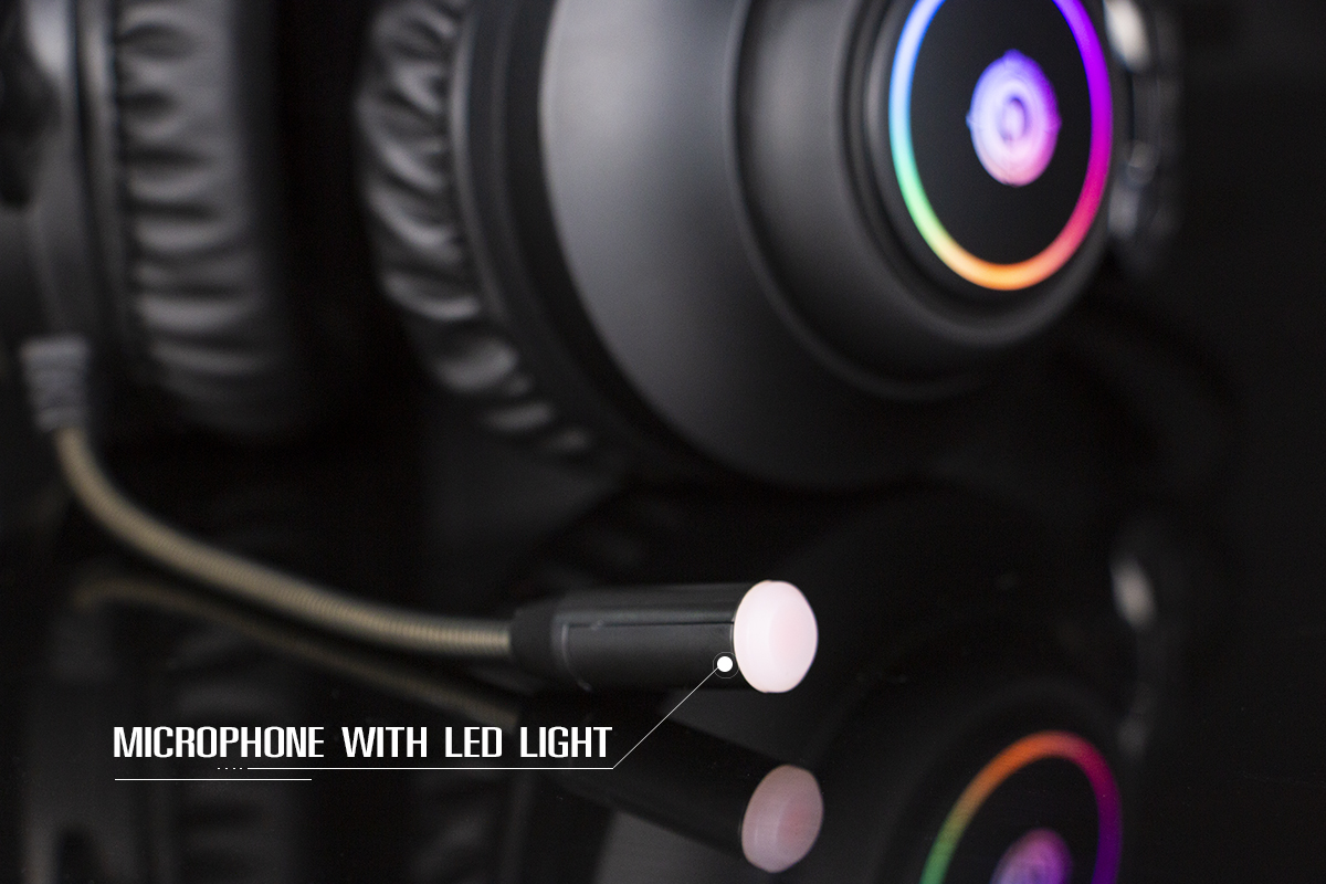 หูฟังเกมส์มิ่ง(7.1) NEOLUTION E-SPORT รุ่น LYRA RGB (BLACK)