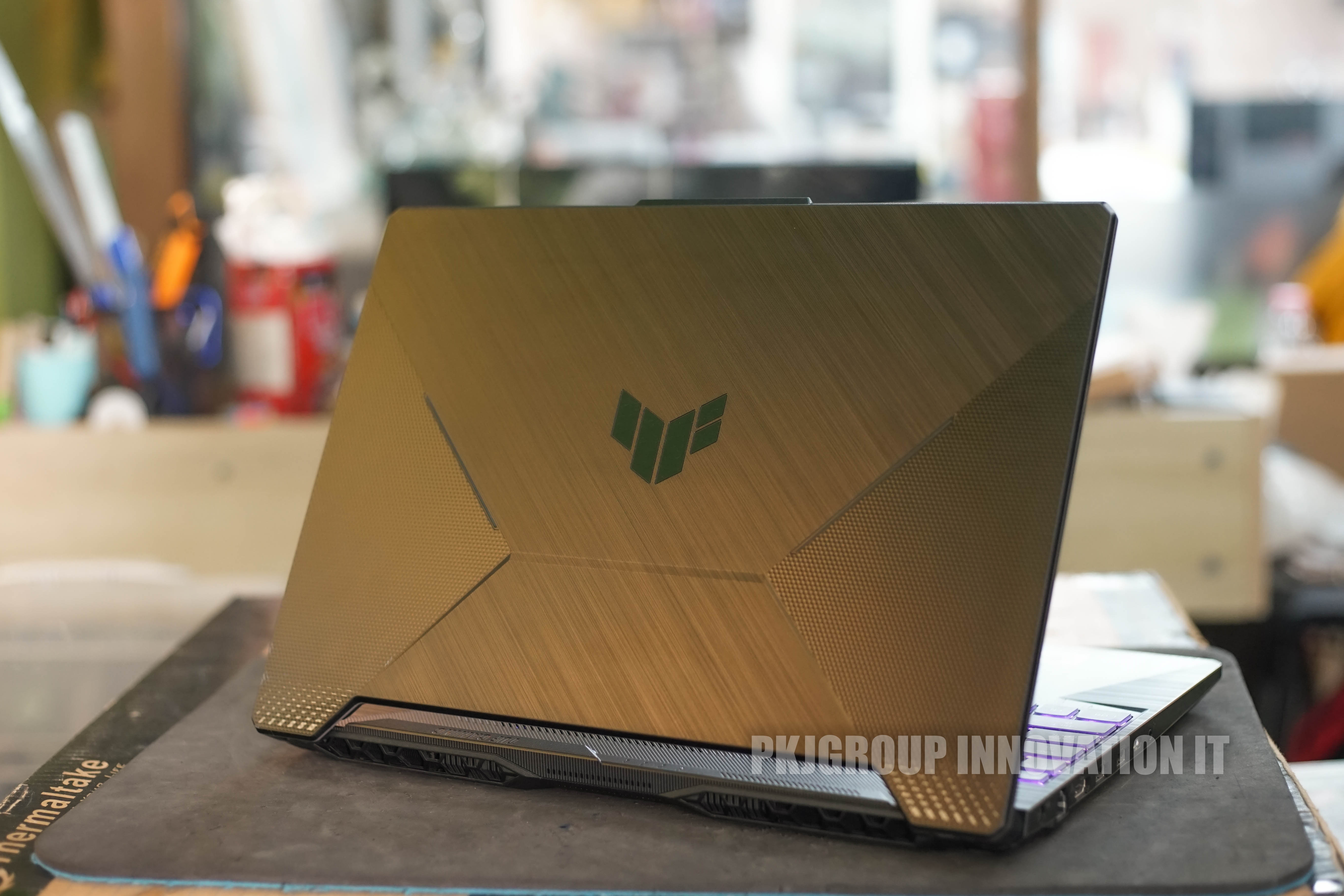 โน๊ตบุ๊คเล่นเกมมือสอง Asus TUF FX506HC-HN111W i5-11400H RAM 8 GB M.2 512 GB RTX3050