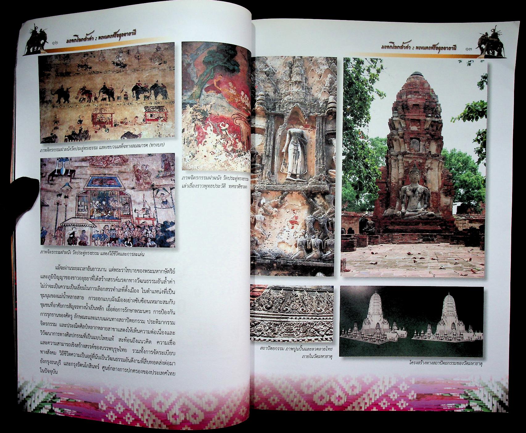 มรดกโลกล้ำค่า พระนครศรีอยุธยาธานี หนังสืออ่านเพิ่มเติม กลุ่มสาระการเรียนรู้สังคมศึกษา ศาสนา และวัฒนธรรม ระดับประถมศึกษาและมัธยมศึกษา