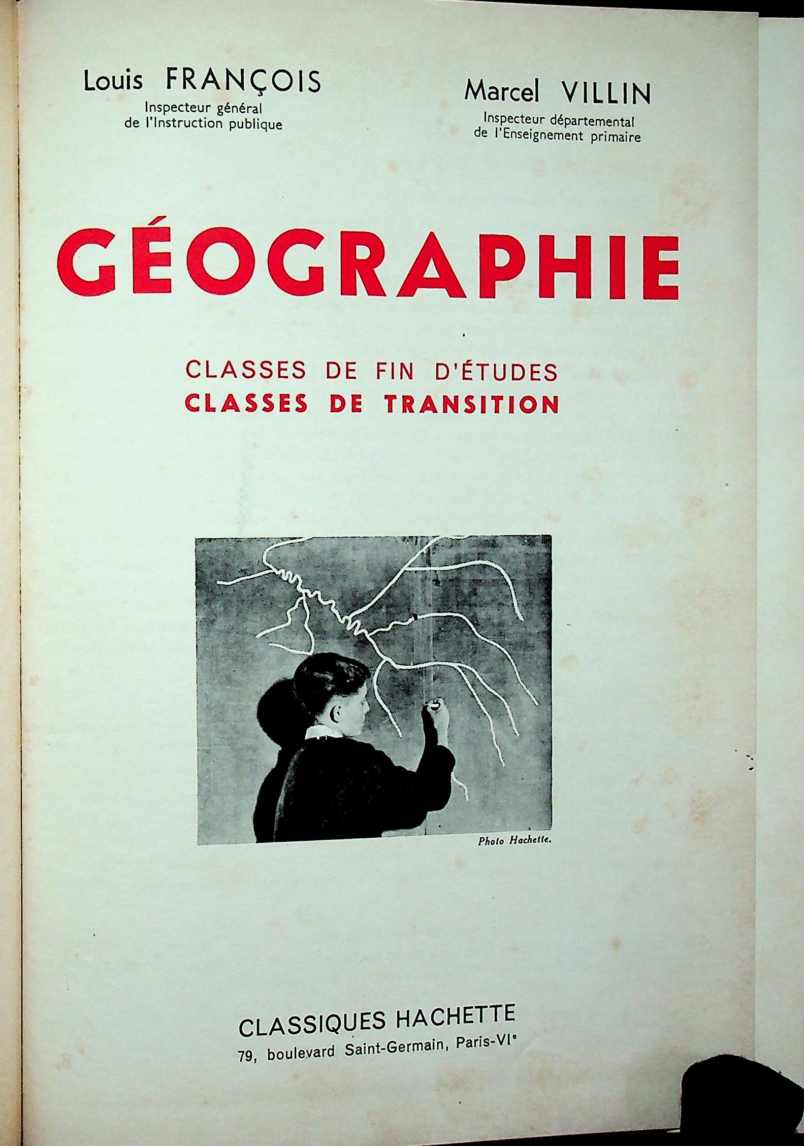 GEOGRAPHIE (ฉบับภาษาฝรั่งเศส)