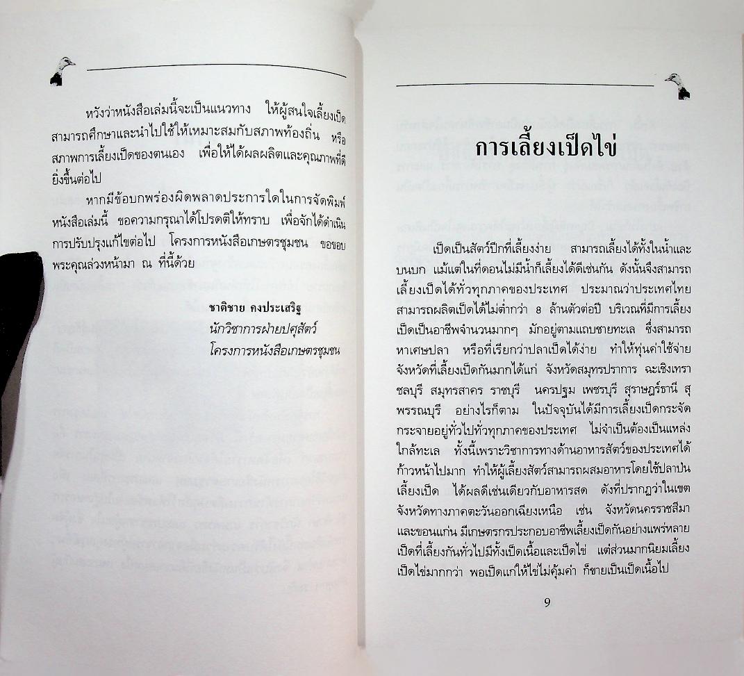 การเลี้ยงเป็ดไข่