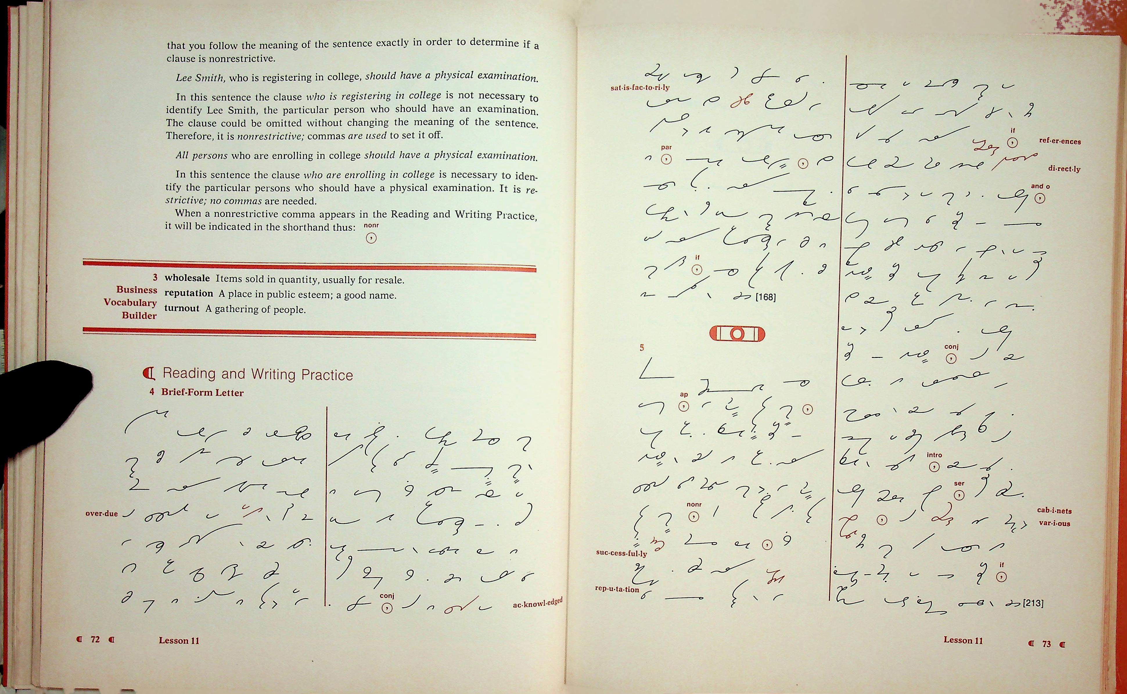 GREGG SHORTHAND FOR COLLEGES VOLUME TWO