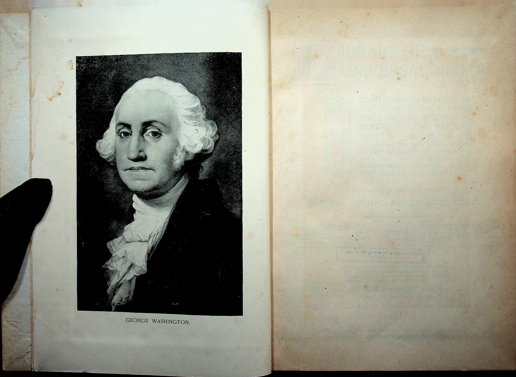 LIBRARY OF UNIVERSAL HISTORY By ISRAEL SMITH CLARE Volume V.