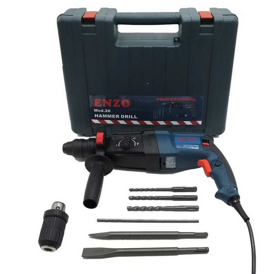 รหัสสินค้า 142 สว่านโรตารี่ ENZO 3 ระบบ