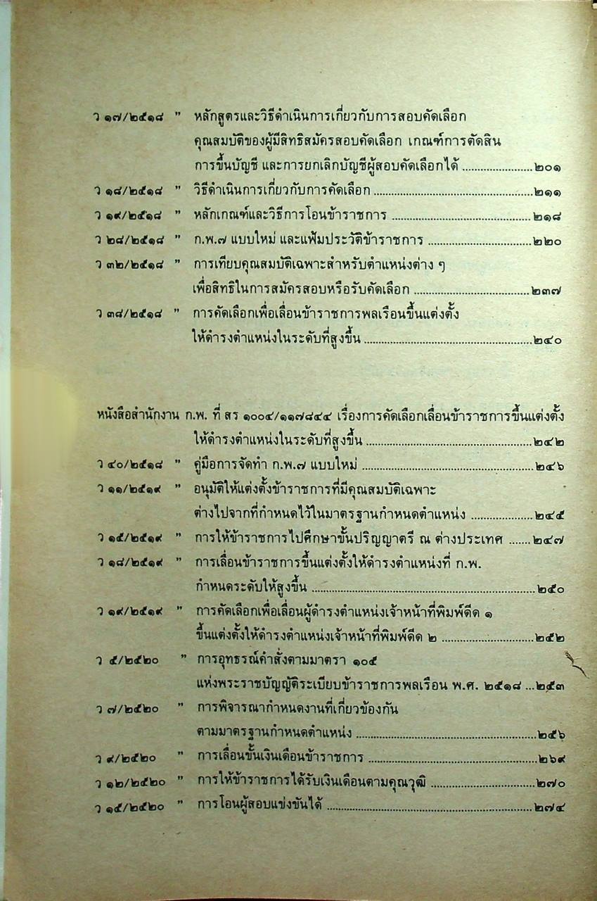 กฎ ก.พ. พร้อมด้วย พ.ร.บ. ระเบียบข้าราชการพลเรือน พ.ศ. ๒๕๑๘