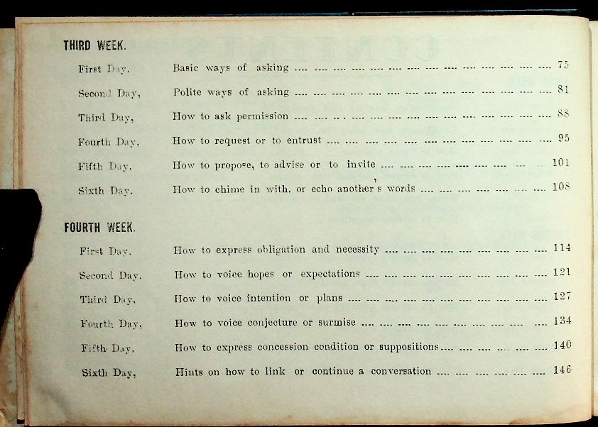 English Conversation in Six Weeks