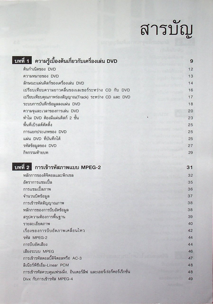 เทคโนโลยี DVD