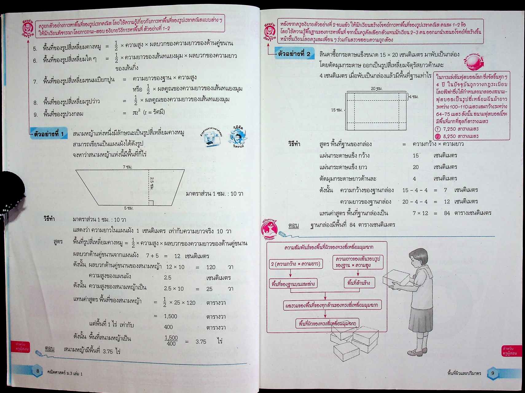 คู่มือครู ชุดกิจกรรมพัฒนาการคิด คณิตศาสตร์ ชั้นมัธยมศึกษาปีที่ 3 เล่ม 1