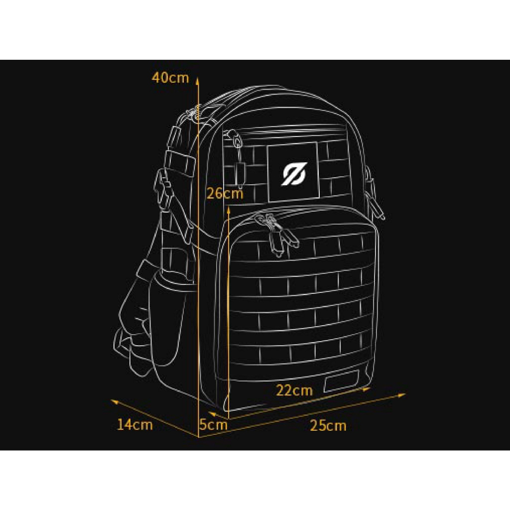 🇹🇭 59 ไทยแลนด์ แทคติคอล กระเป๋าเป้สะพายหลัง Backpack (Sector Seven)