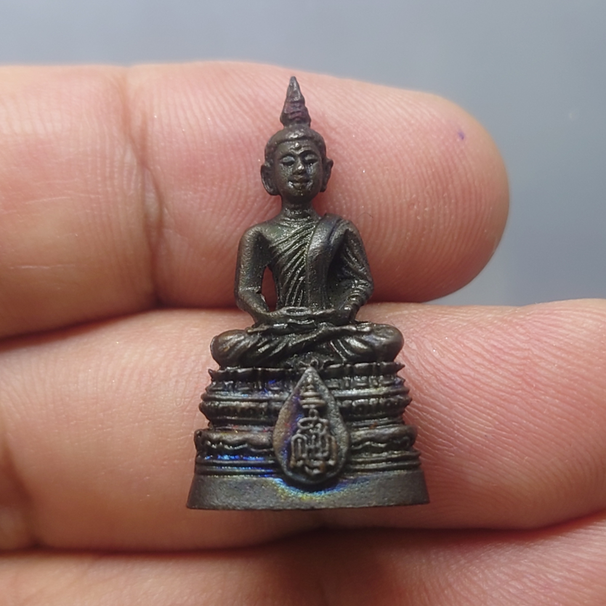 พระกริ่งนิรันตราย ญสส เนื้อนวะ ที่ระลึก 45 ปี ธนาคารศรีนคร พิธีใหญ่ วัดบวรนิเวศวิหาร ปี2538 พร้อมกล่องเดิม