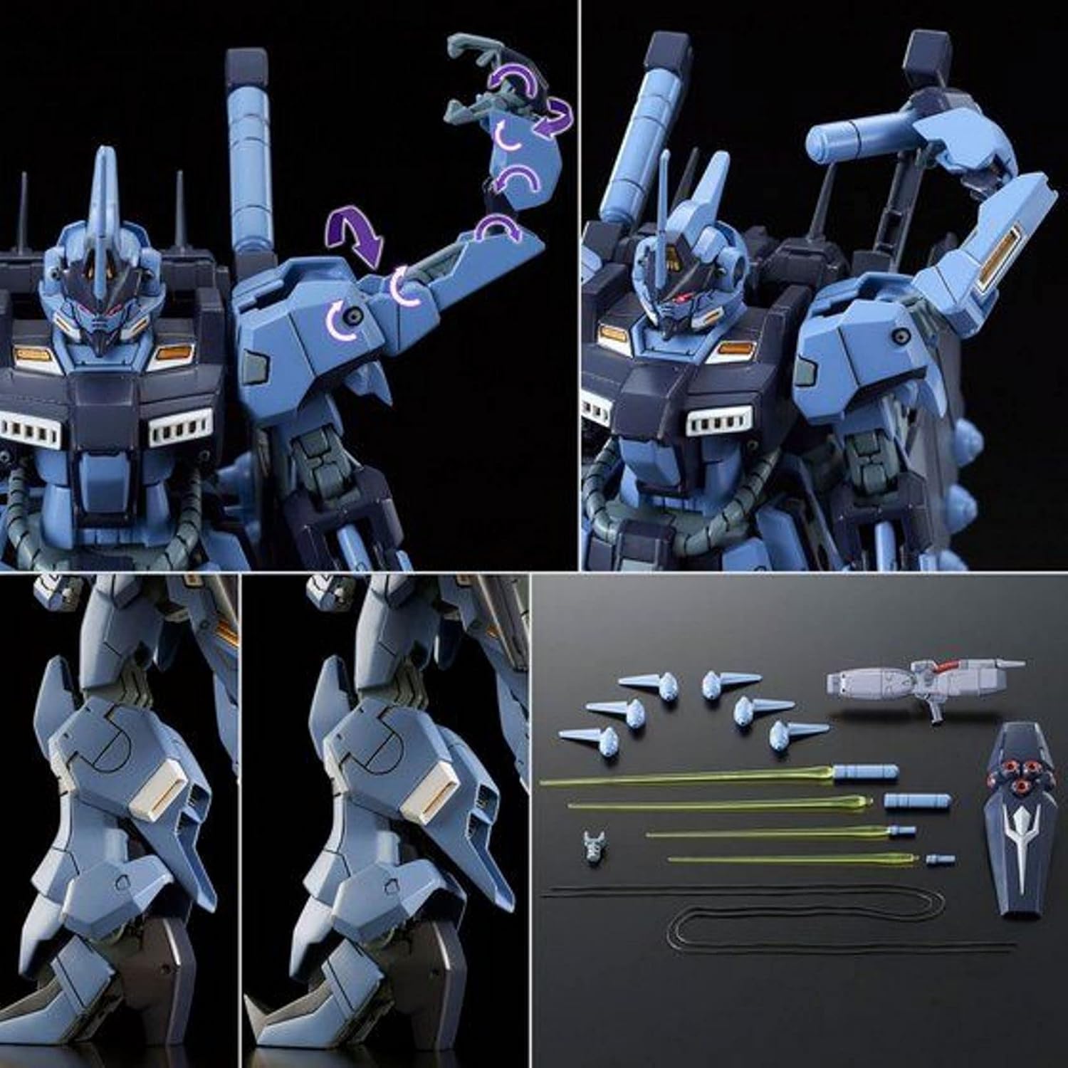 **MTS Toys**กันดั้ม P-Bandai : HGUC AMX-018[Hades] Todesritter 1/144