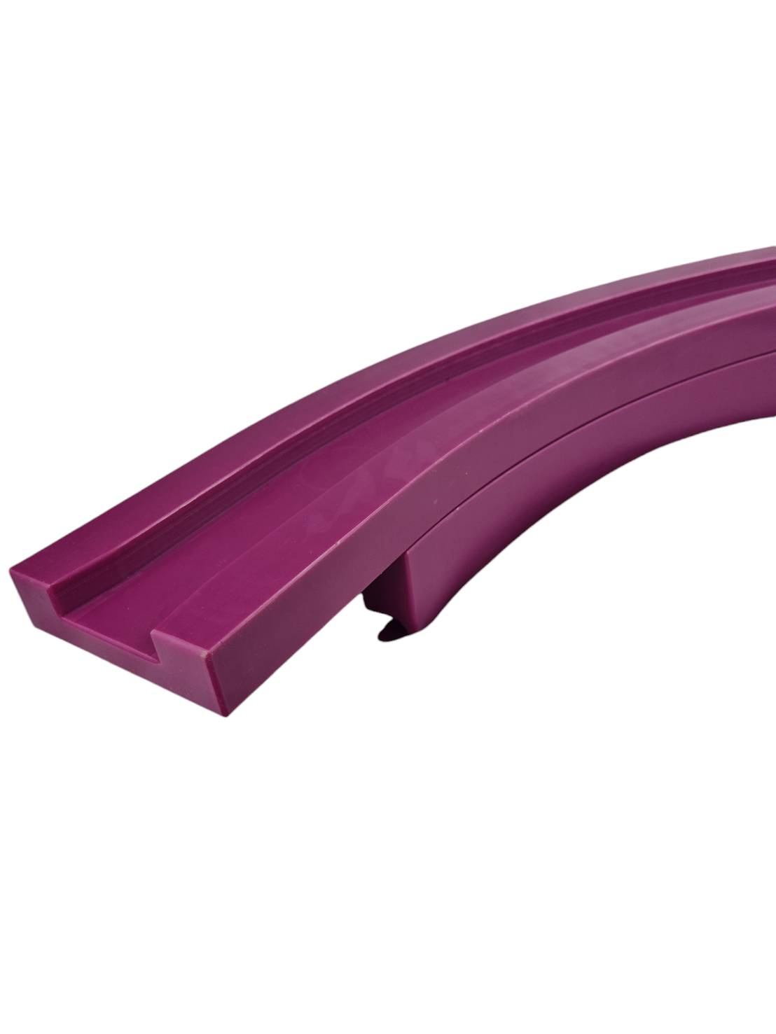 1050-K330 Magnetic cornet track รางโค้งR500 มิลลิเมตรสำหรับสายพาน Top chain รุ่นฝังแม่เหล็ก