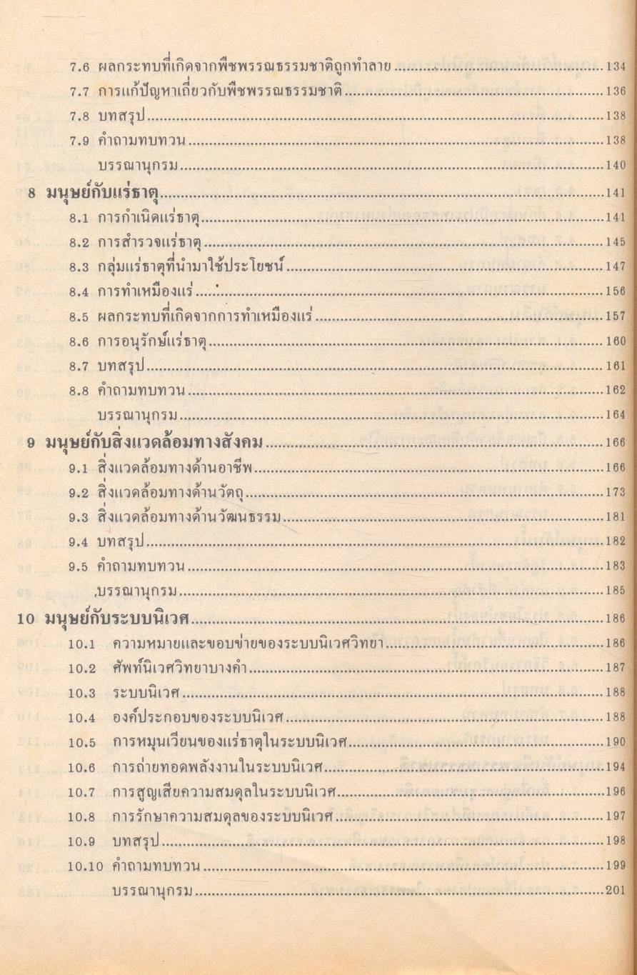 มนุษย์กับสิ่งแวดล้อม