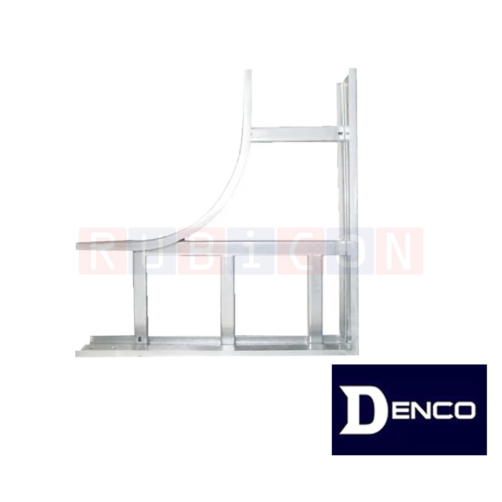 DENCO DQRL ข้องอฉาก Trunking System: Cable Ladder Accessories (Horizontal 90 ํ Elbows MODEL DQRL)