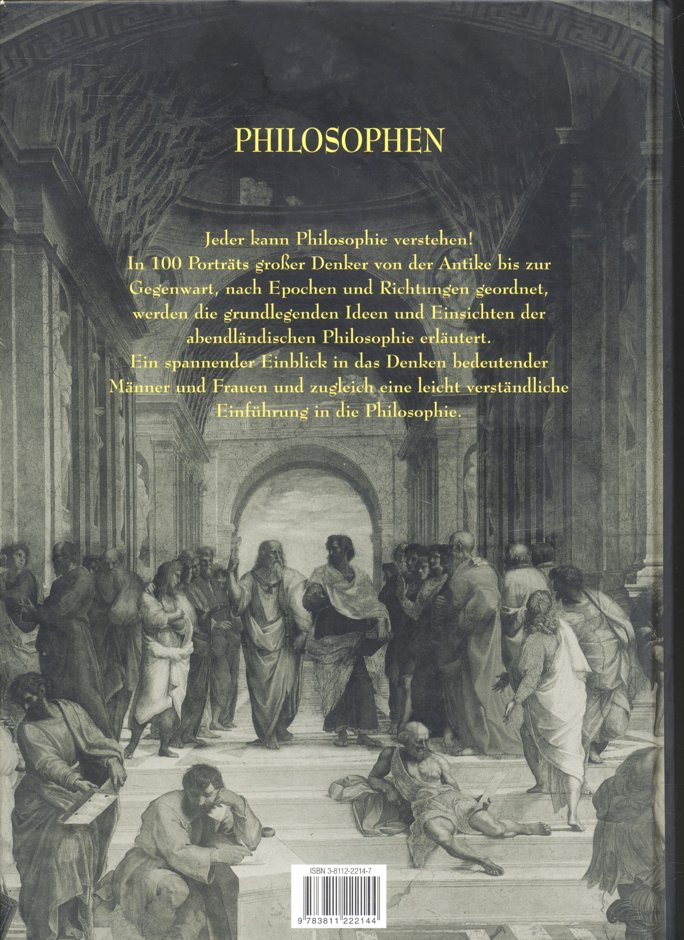 PHILOSOPHEN (หนังสือปรัชญา และนักปรัชญา ฉบับภาษาเยอรมันทั้งเล่ม)