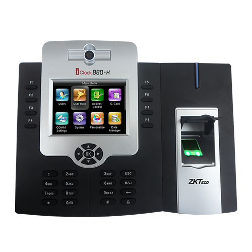 เครื่องสแกนลายนิ้วมือ Zkteco Iclock800-H