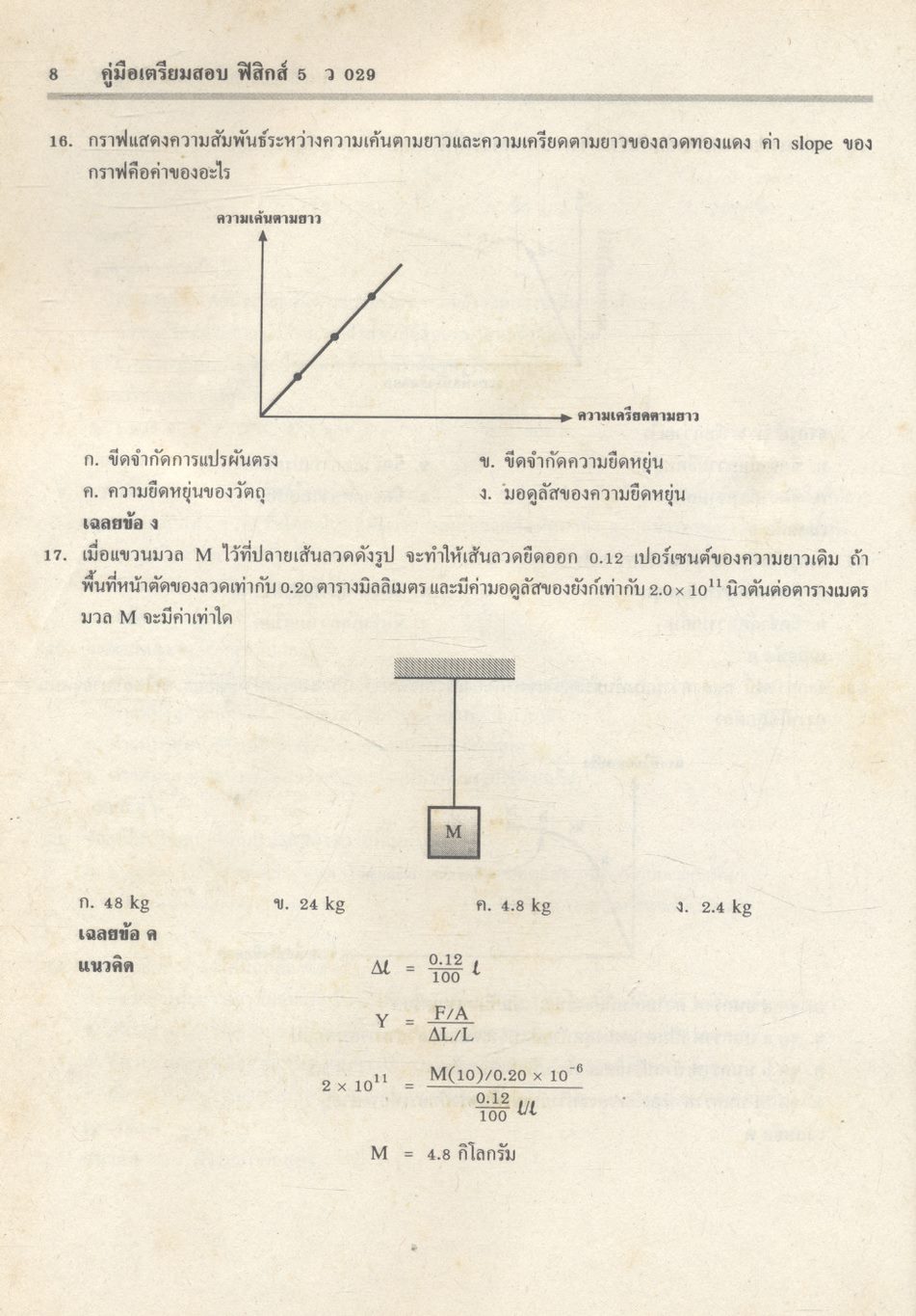 APPLIED PHYSICS ฟิสิกส์ 5 ว 029 โครงสร้างที่ 3