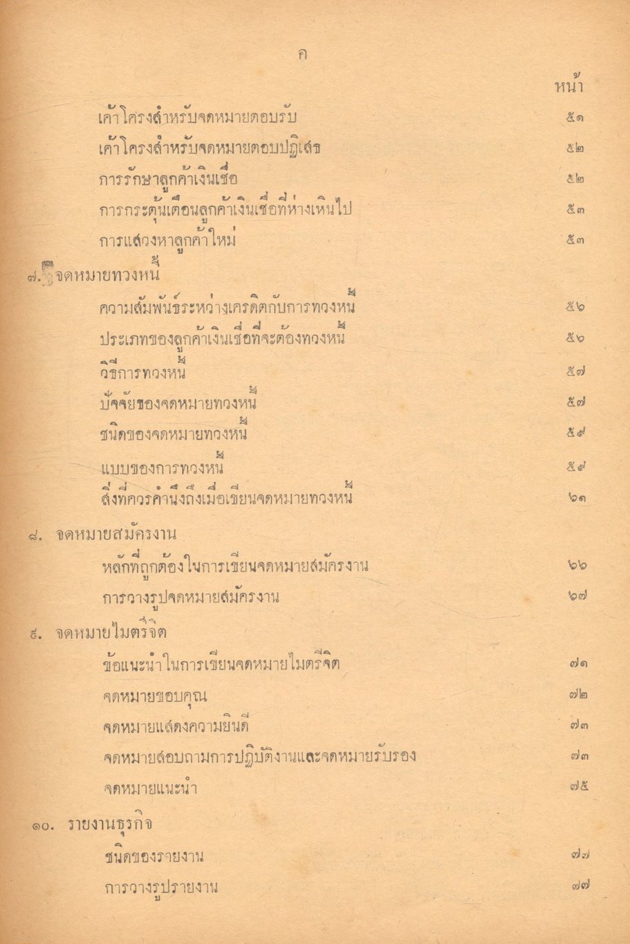 จดหมายธุรกิจ (ตามหลักสูตรพาณิชยการ ของกระทรวงศึกษาธิการ)