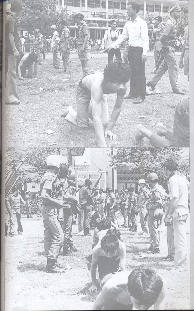 บันทึกภาพและเหตุการณ์ประวัติศาสตร์ ๑๔ ตุลาคม ๒๕๑๖, ๖ ตุลาคม ๒๕๑๙