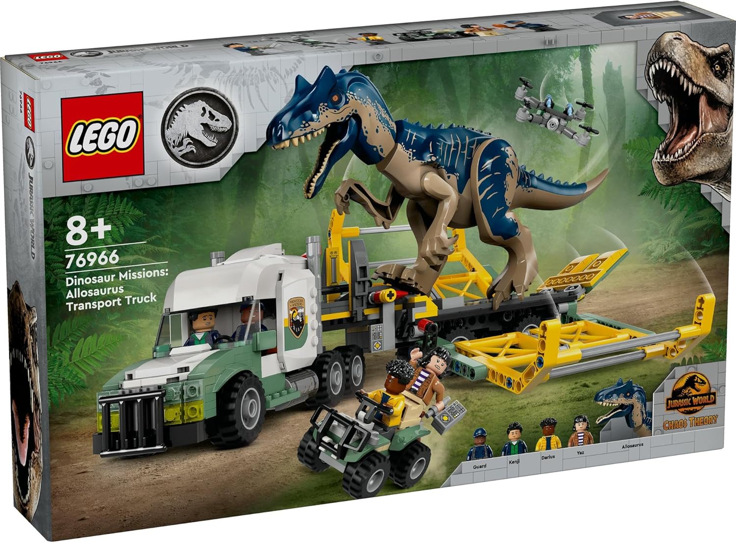 **MTS Toys**เลโก้ Lego 76966 Jurassic World : Dinosaur Missions : Allosaurus Transport Truck