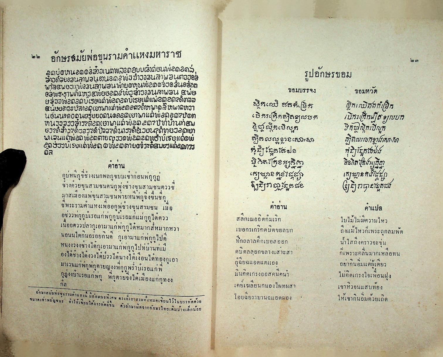 หนังสืออ้างอิง วิชาภาษาไทย หลักภาษาไทย ประโยคมัธยมศึกษาตอนปลาย ของ กระทรวงศึกษาธิการ