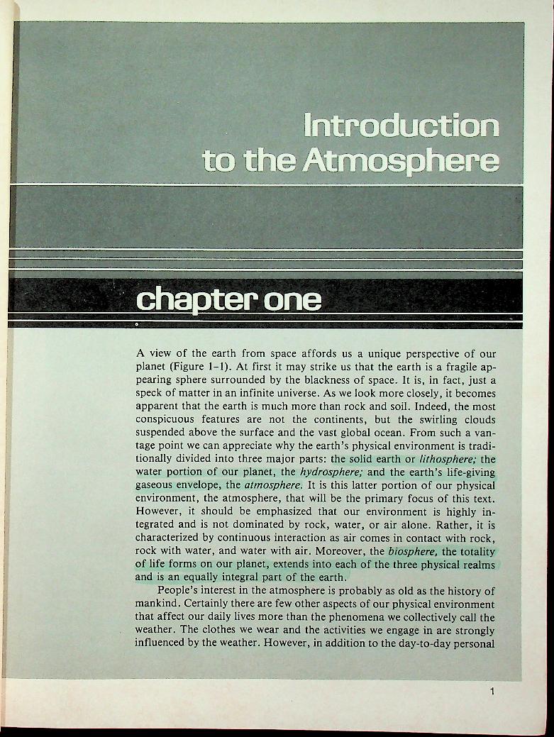 the atmosphere an introduction to meteorology