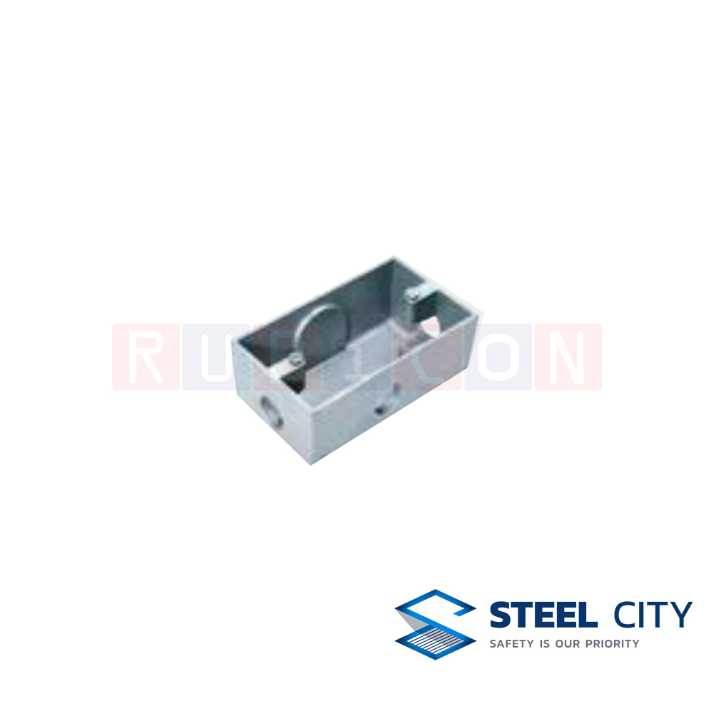 STEEL CITY วายด์ซีรี่ส์ เอฟ.เอส.บ๊อกซ์ (WIDE SERIES F.S. BOXES) 3 ทาง (Type A)