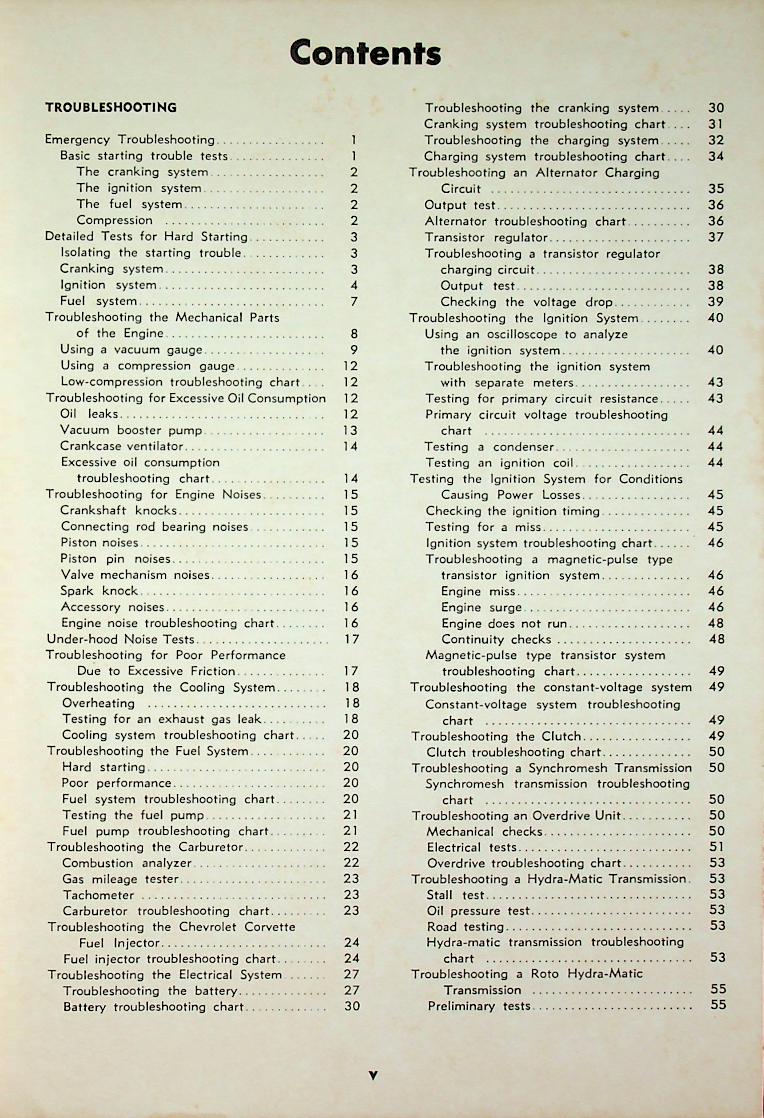 Glenn's AUTO TROUBLESHOOTING GUIDE