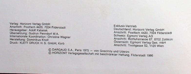 ASTERIX DER GALLIER (ฉบับภาษาเยอรมัน)