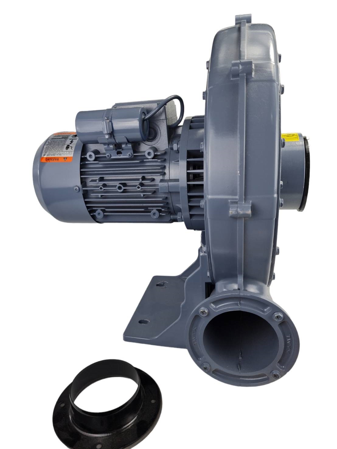 Industrial Centrifugal Fan (Heat) พัดลมโบลเวอร์สำหรับดูดอากาศร้อน 200 องศา 2HP 220V ใช้ในงานอบร้อนหรือเป่าแห้ง โบเวอร์หอยโข่ง ทนความร้อนสูง โบเวอร์เตาอบ