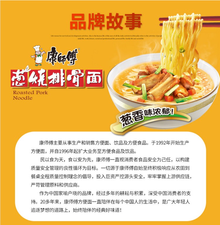 มาม่าจีน รสซี่โครงหมูย่าง (83 g)