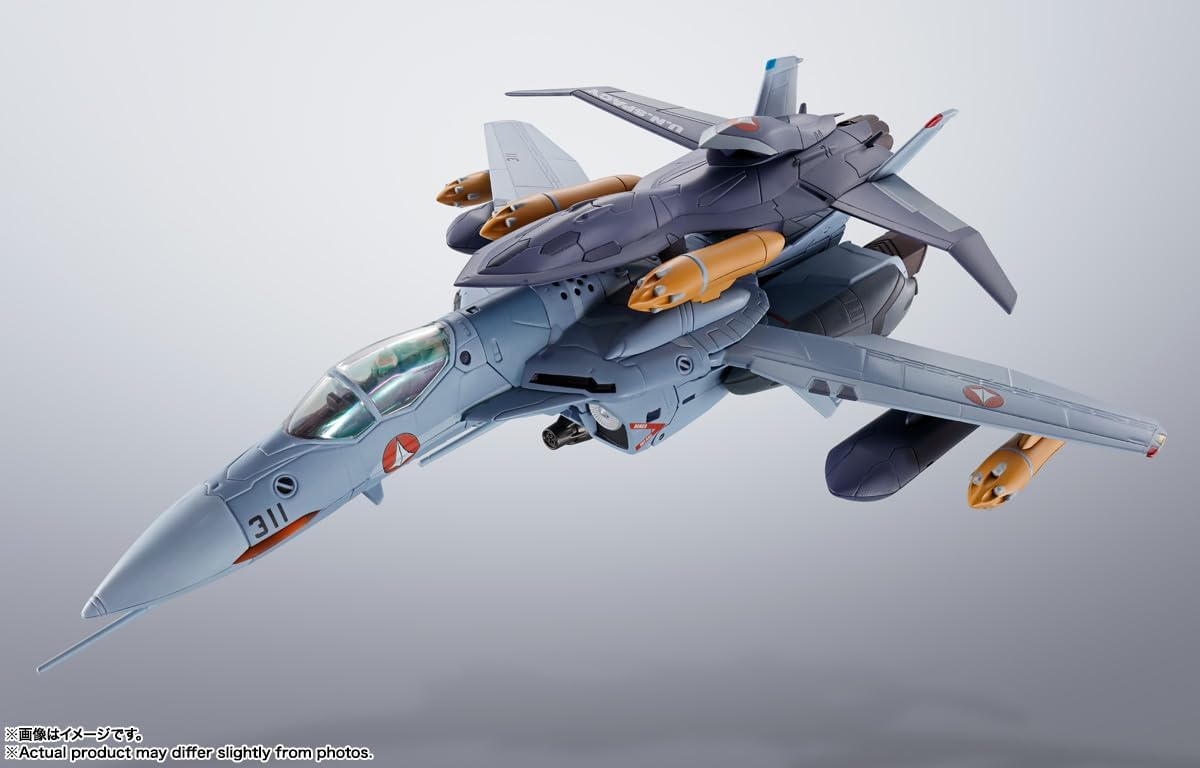 **MTS Toys**Hi-Metal R Macross : VF-0A Phoenix+QF2200D-B Ghost [Shin Kudo Use]