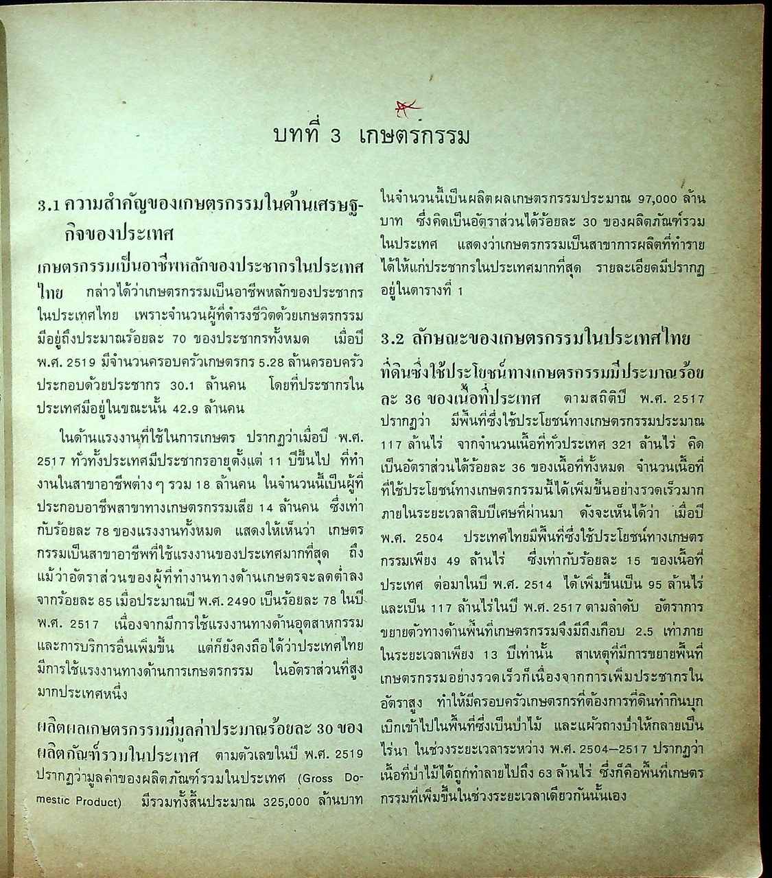 แบบเรียนสังคมศึกษา ส 412 ภูมิศาสตร์ภูมิภาค และภูมิศาสตร์เศรษฐกิจของประเทศไทย ชั้นมัธยมศึกษาตอนปลาย