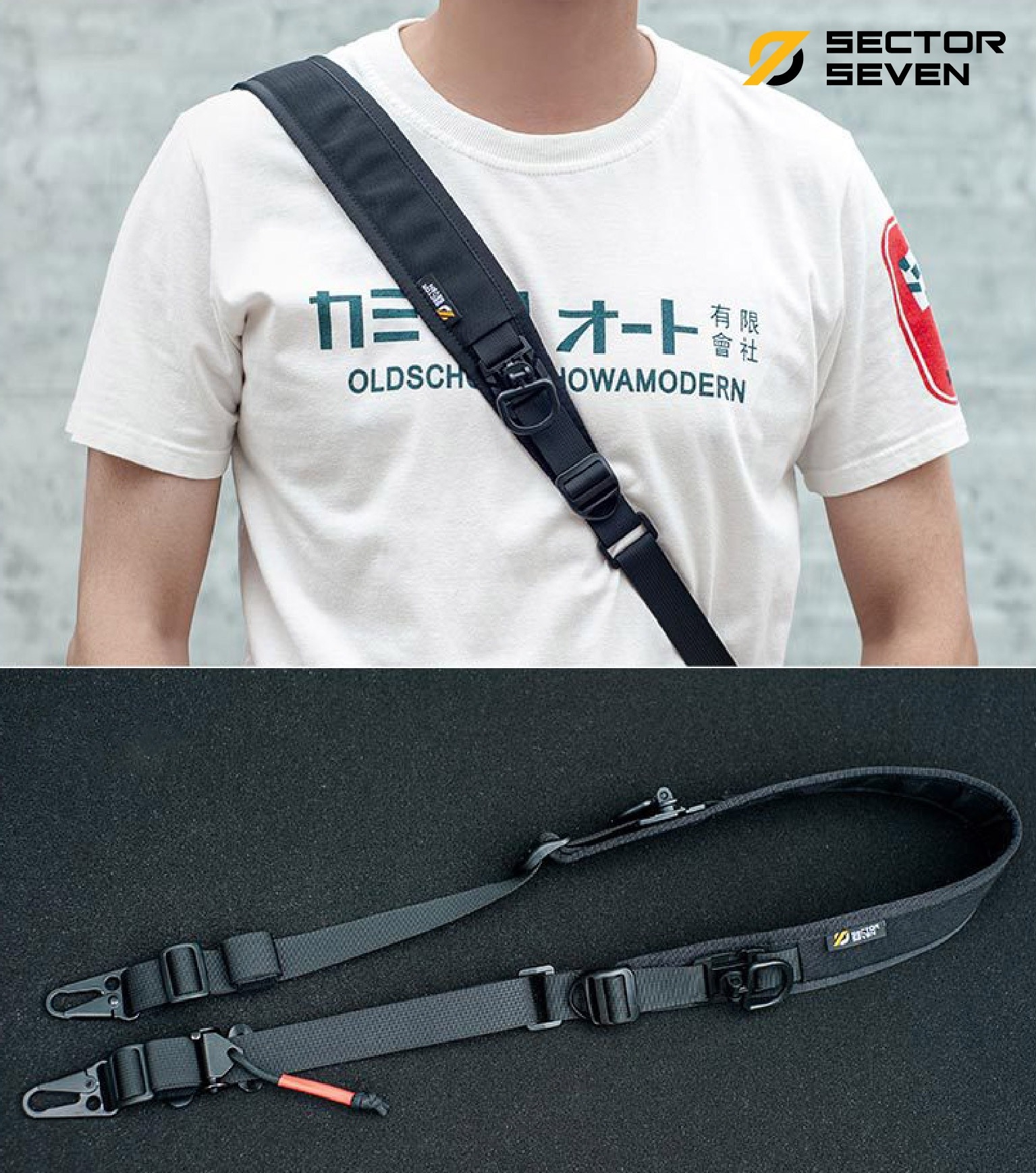 🇹🇭 1157 ไทยแลนด์ แทคติคอล สายสะพาย 2 จุด SECTOR SEVEN Two Point Sling