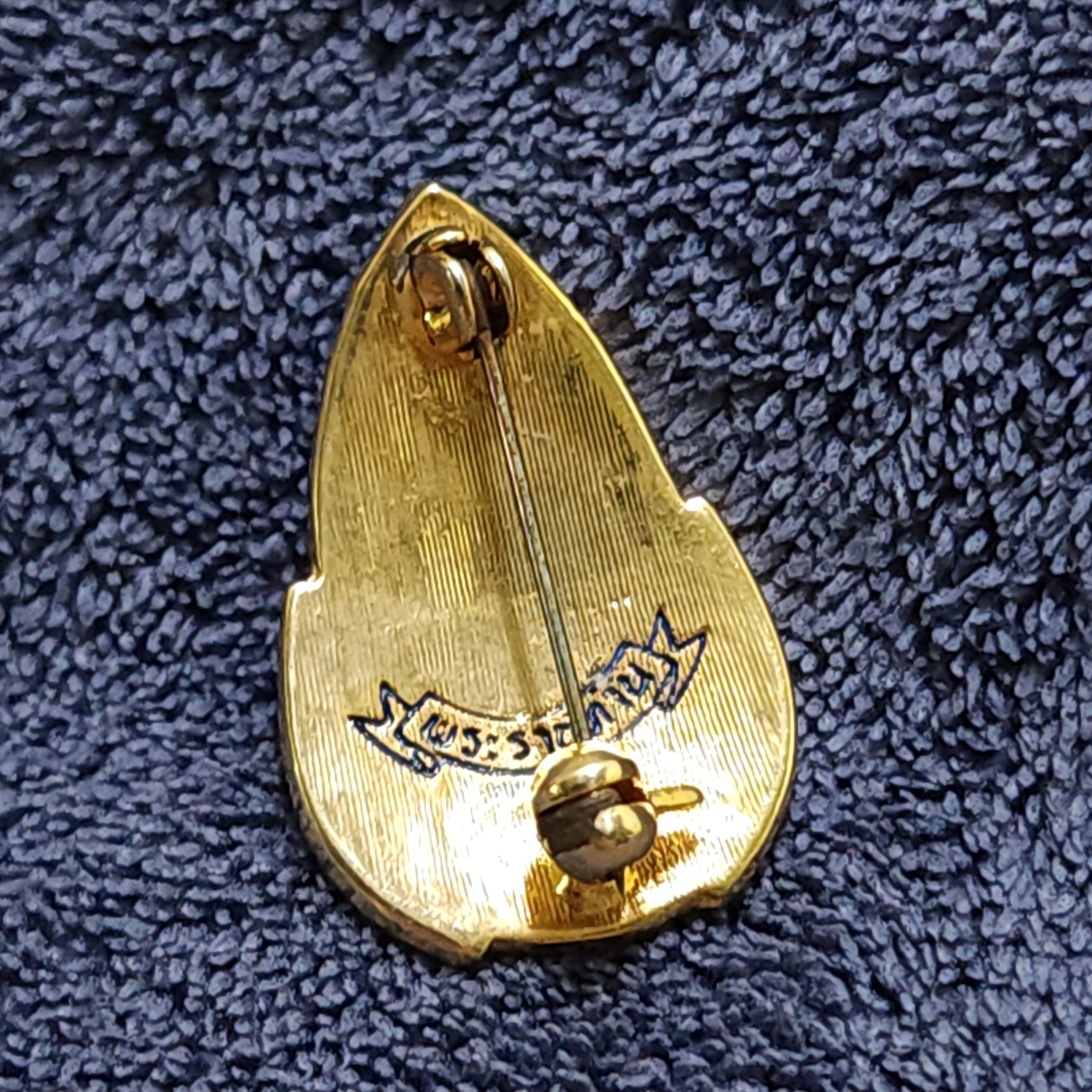 เข็มกลัด เข็มพระราชทาน สก กะไหล่ทอง ลงยา พร้อมกล่องเดิม หายาก