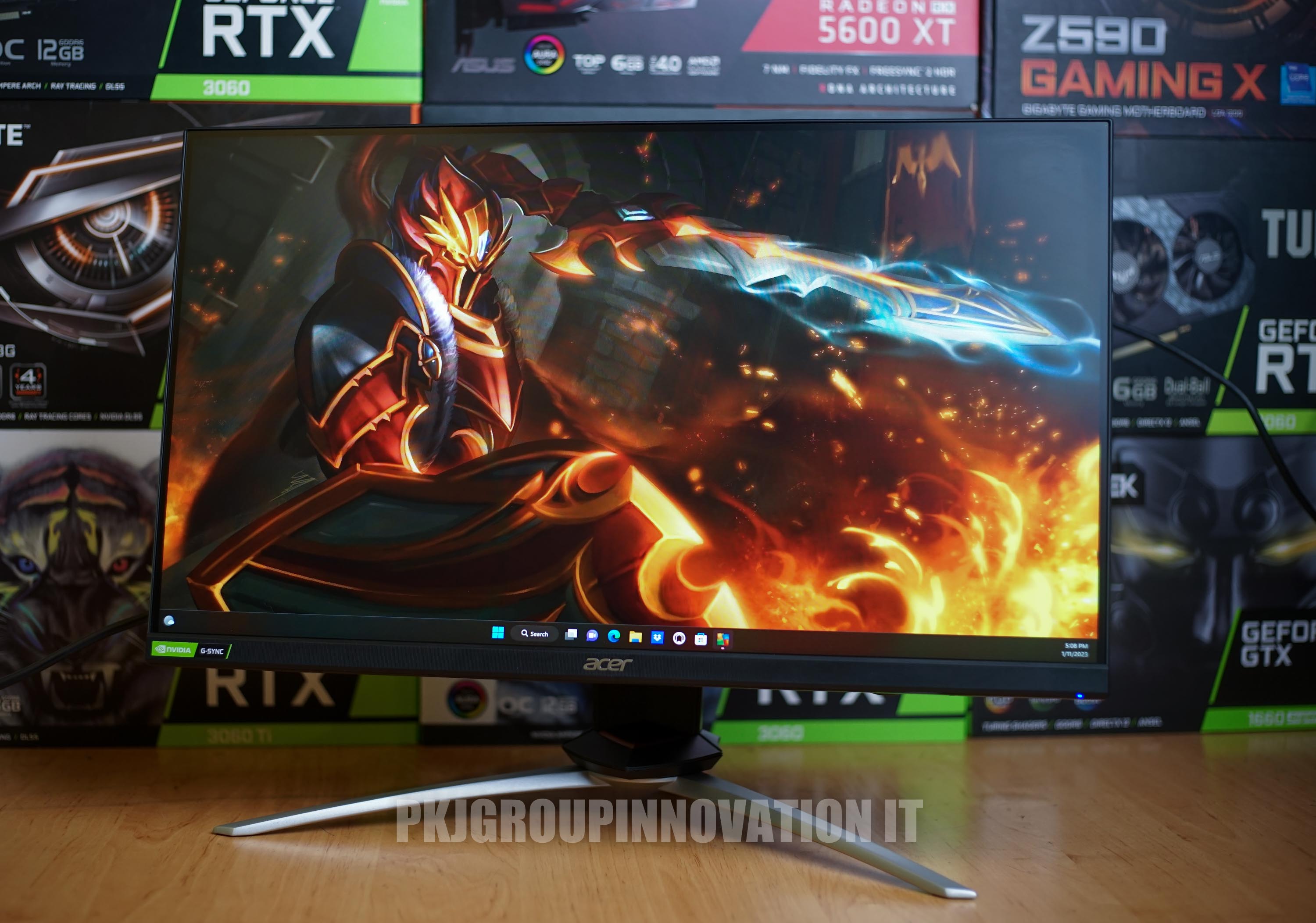 จอคอมพิวเตอร์มือสอง Acer XV253Q XBMIIPRZX SRGB สภาพสวย