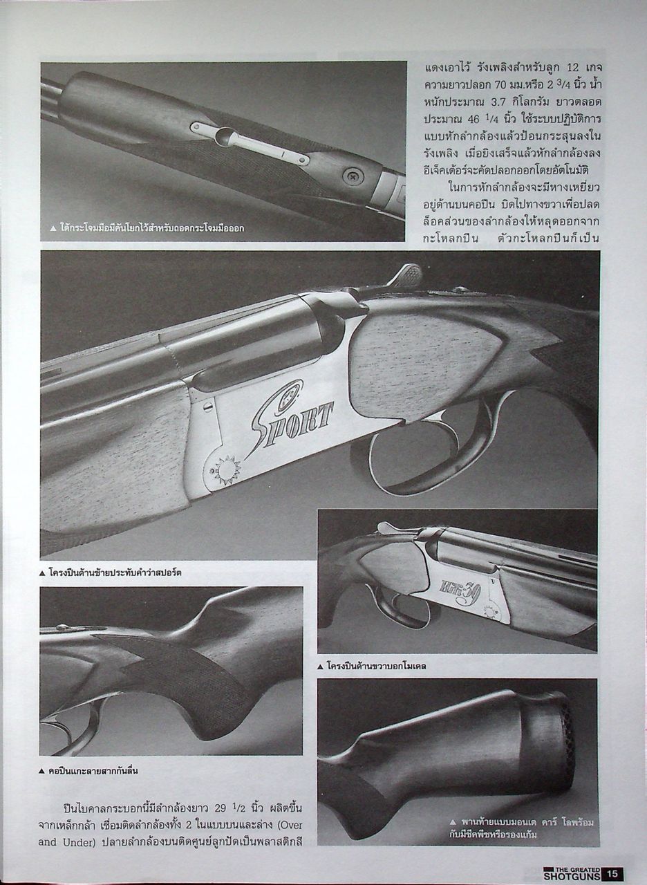 นิตยสาร Guns & Tactics ฉบับพิเศษ Best Value Shotguns รวมบททดสอบปืนลูกซอง 23 กระบอก