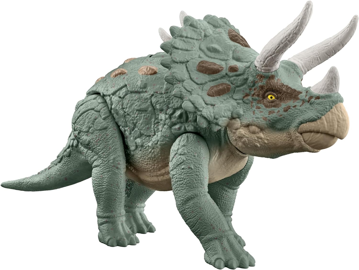 **MTS Toys**Mattel Jurassic World Gigantic Trackers : HTK79 Triceratops [ความยาวจากหัวถึงหาง 35 ซ.ม.]