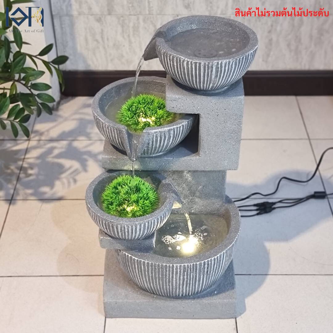 น้ำพุตั้งพื้น รุ่นเทามงคล2020127 เสริมฮวงจุ้ยแต่งบ้านจัดสวน ของขวัญขึ้นบ้านใหม่สิริมงคล
