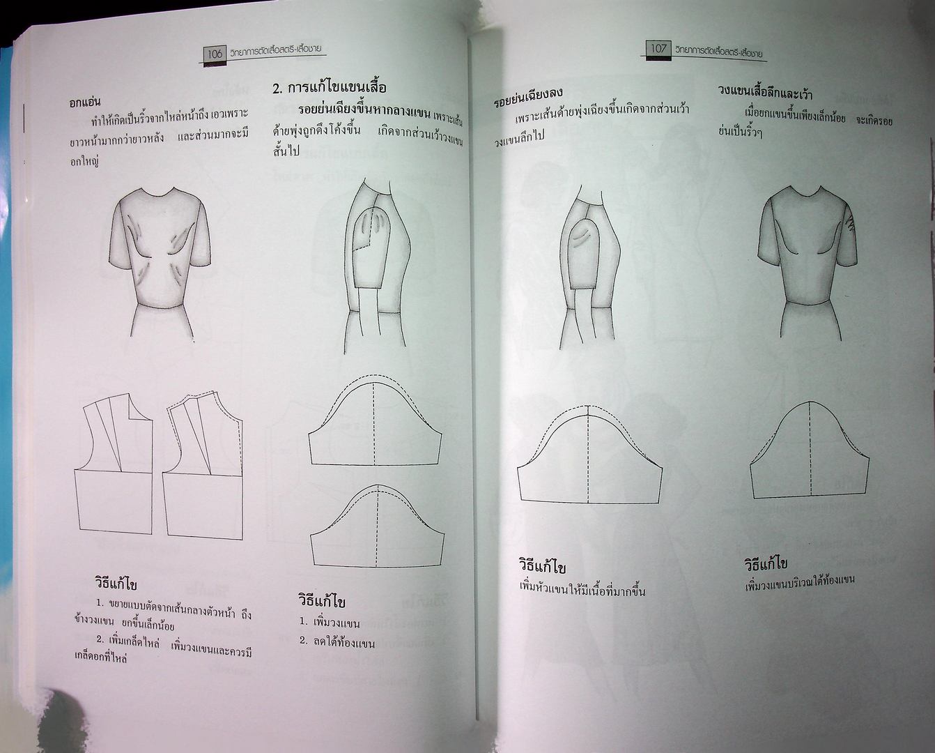 ตัดเสื้อสตรี-เสื้อชาย