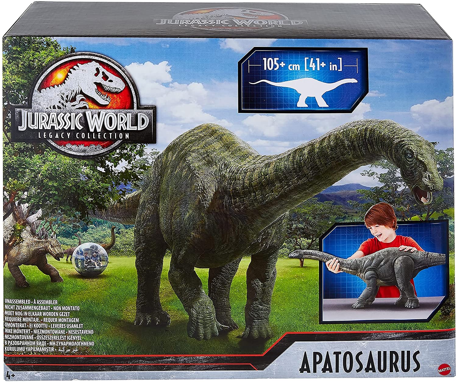 **MTS Toys**Mattel Jurassic World Legacy Collection : GWT48 Apatosaurus [ความยาวจากหัวถึงหาง 105 ซ.ม.]