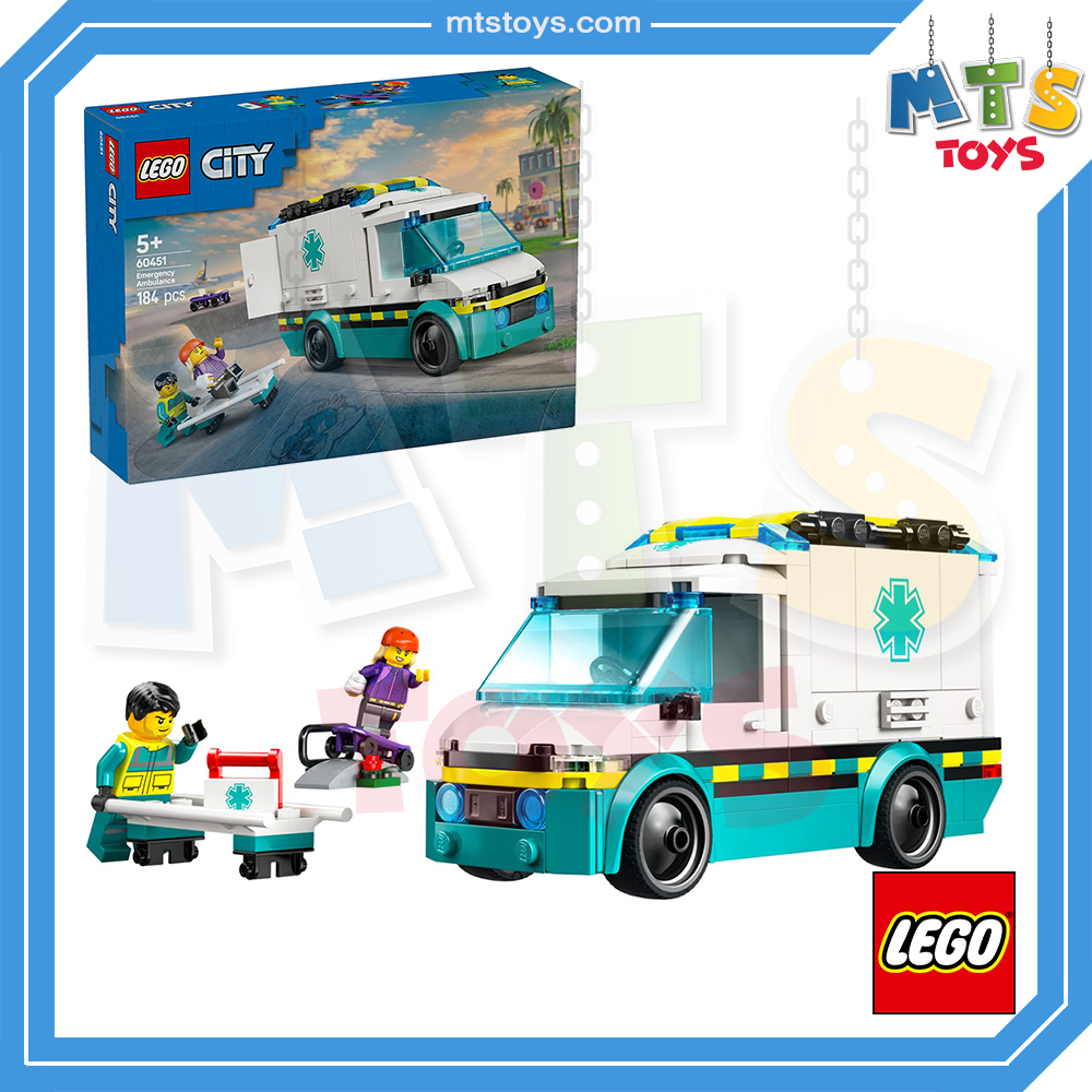 **MTS Toys**เลโก้ Lego 60451 City : Emergency Ambulance