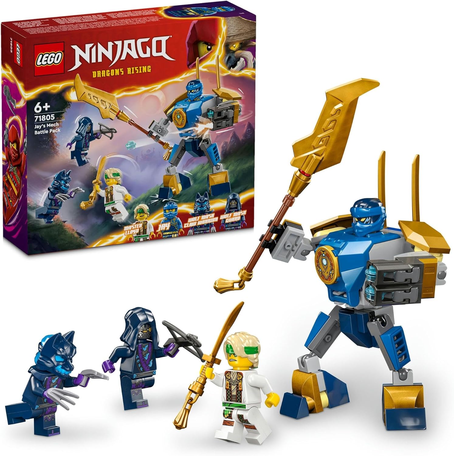 **MTS Toys**เลโก้ Lego 71805 Ninjago : Jay's Mech Battle Pack