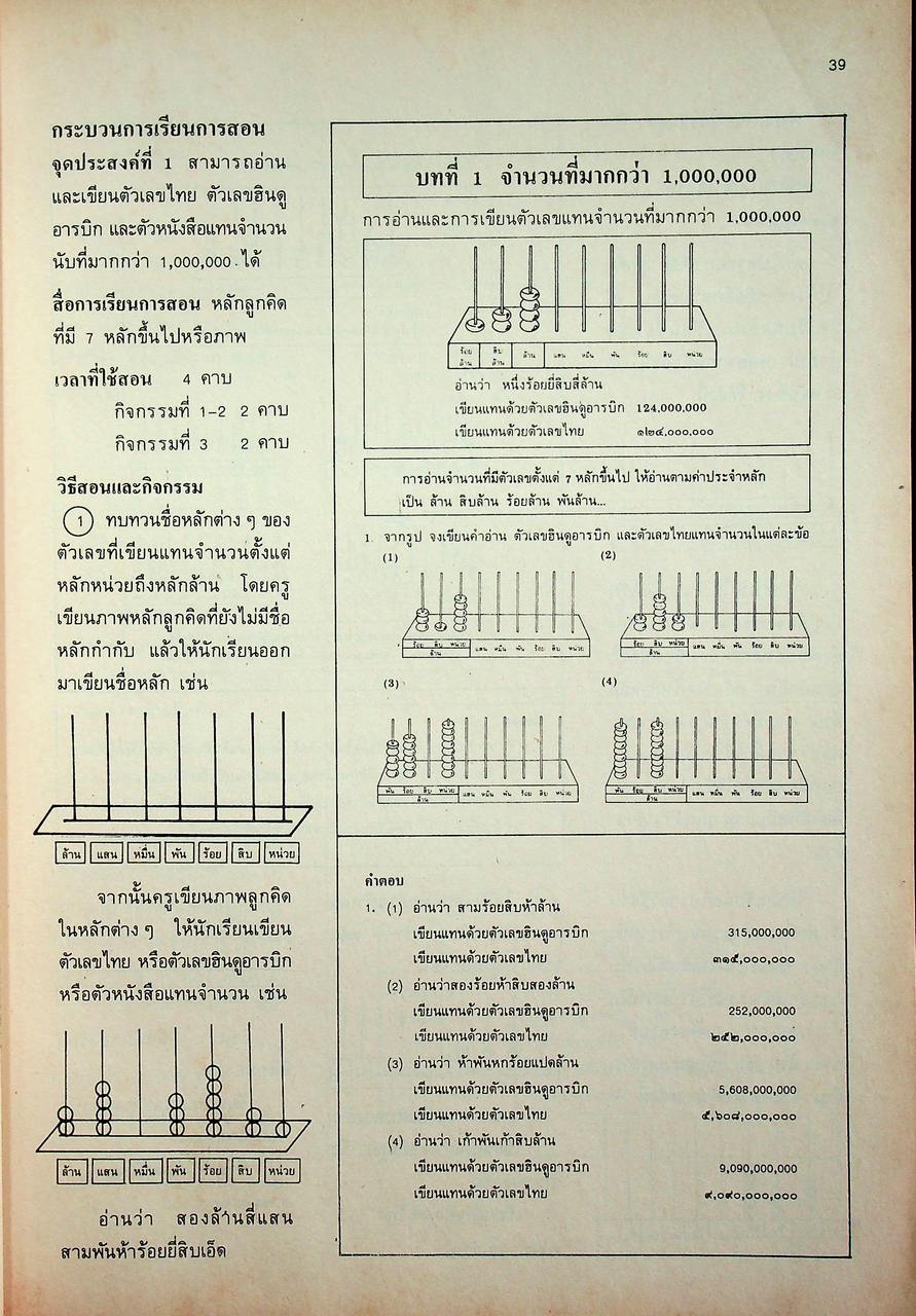 คู่มือครู [ครบชุด 6 เล่ม] คณิตศาสตร์ ชั้นประถมศึกษาปีที่ 1-6 หลักสูตรประถมศึกษา พุทธศักราช 2521